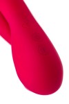 Красный вибратор c клиторальной и вакуумной стимуляциями Doobl - 20 см. фото 11 — pink-kiss