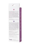 Фиолетовый хай-тек вибратор High-Tech fantasy с бусинами и отростком - 27,2 см. фото 8 — pink-kiss