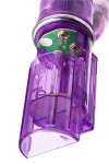 Фиолетовый хай-тек вибратор High-Tech fantasy с бусинами и отростком - 27,2 см. фото 10 — pink-kiss