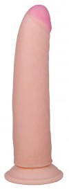 Фаллоимитатор из неоскин на присоске - 18 см.  фото 1 — pink-kiss