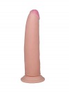 Фаллоимитатор из неоскин на присоске - 18 см.  фото 2 — pink-kiss