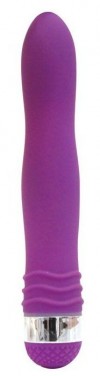 Фиолетовый эргономичный вибратор Sexy Friend - 17,5 см. фото 1 — pink-kiss