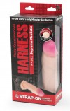 Страпон с поясом Harness - 19 см. фото 5 — pink-kiss