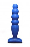 Синий анальный стимулятор Large Bubble Plug - 14,5 см. фото 1 — pink-kiss
