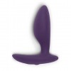 Фиолетовая анальная пробка для ношения Ditto с вибрацией и пультом ДУ - 8,8 см. фото 4 — pink-kiss