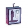 Фиолетовая анальная пробка для ношения Ditto с вибрацией и пультом ДУ - 8,8 см. фото 9 — pink-kiss