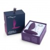 Фиолетовая анальная пробка для ношения Ditto с вибрацией и пультом ДУ - 8,8 см. фото 10 — pink-kiss