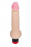 Телесный вибромассажёр HUMAN COPY 8,8" - 21,5 см. фото 4 — pink-kiss