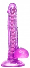 Фиолетовый реалистичный фаллоимитатор Celiam - 20,5 см. фото 1 — pink-kiss