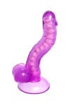 Фиолетовый реалистичный фаллоимитатор Celiam - 20,5 см. фото 5 — pink-kiss