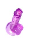 Фиолетовый реалистичный фаллоимитатор Celiam - 20,5 см. фото 7 — pink-kiss