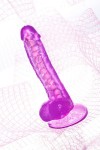 Фиолетовый реалистичный фаллоимитатор Celiam - 20,5 см. фото 14 — pink-kiss