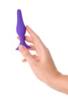 Фиолетовая анальная втулка Toyfa A-toys - 10,2 см. фото 7 — pink-kiss