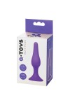 Фиолетовая анальная втулка Toyfa A-toys - 10,2 см. фото 8 — pink-kiss