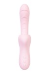 Розовый вибратор-кролик с ласкающим язычком Orali - 22 см. фото 3 — pink-kiss