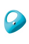 Голубое эрекционное виброкольцо TOYFA A-Toys из силикона фото 3 — pink-kiss