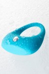 Голубое эрекционное виброкольцо TOYFA A-Toys из силикона фото 9 — pink-kiss