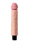 Телесный реалистичный мультискоростной вибратор - 22,5 см. фото 3 — pink-kiss