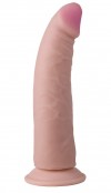 Фаллоимитатор из реалистичного материала на присоске - 17,5 см. фото 1 — pink-kiss