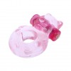 Розовое эрекционное виброкольцо с мишкой на вибропуле фото 2 — pink-kiss
