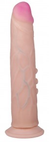 Телесный фаллоимитатор HUMAN COPY 8,2" - 21,6 см. фото 1 — pink-kiss
