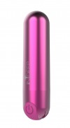 Малиновая перезаряжаемая вибропуля Clio - 7,6 см. фото 1 — pink-kiss