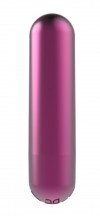 Малиновая перезаряжаемая вибропуля Clio - 7,6 см. фото 3 — pink-kiss