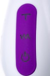 Фиолетовый вибратор JOS TATY с пульсирующими шариками - 21,5 см. фото 8 — pink-kiss