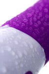 Фиолетовый вибратор JOS TATY с пульсирующими шариками - 21,5 см. фото 11 — pink-kiss