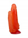 Фаллоимитатор гелевый для анально-вагинальной стимуляции - 17 см. фото 2 — pink-kiss