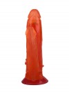 Фаллоимитатор гелевый для анально-вагинальной стимуляции - 17 см. фото 3 — pink-kiss