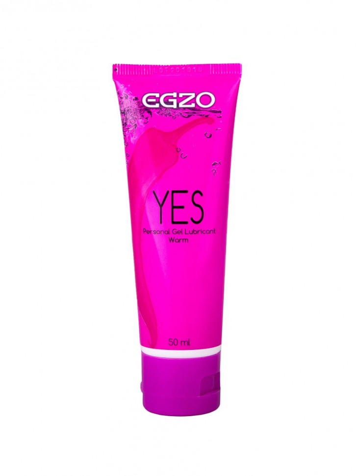 Согревающий лубрикант на водной основе Egzo Yes - 50 мл. фото 1 — pink-kiss