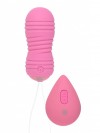 Розовые вагинальные виброшарики с пультом ДУ Ray - 8,3 см. фото 1 — pink-kiss