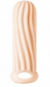 Телесный фаллоудлинитель Homme Wide - 13 см. фото 1 — pink-kiss