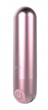 Розовая перезаряжаемая вибропуля Clio - 7,6 см. фото 1 — pink-kiss