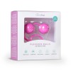 Розовые вагинальные шарики с ребрышками Roze Love Balls фото 2 — pink-kiss