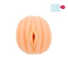 Телесный мастурбатор-вагина с рельефным тоннелем фото 3 — pink-kiss