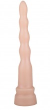 Анальная елочка телесного цвета - 20 см. фото 1 — pink-kiss