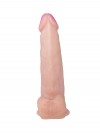 Телесный фаллоимитатор HUMAN COPY 7,3" - 18,5 см. фото 4 — pink-kiss