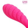 Розовый фигурный вибростимулятор для G-массажа - 16 см. фото 2 — pink-kiss