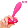 Розовый фигурный вибростимулятор для G-массажа - 16 см. фото 3 — pink-kiss
