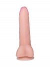 Фаллоимитатор на присоске ART-Style №17 с выраженным рельефом - 19 см. фото 4 — pink-kiss
