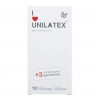 Ультратонкие презервативы Unilatex Ultra Thin - 12 шт. + 3 шт. в подарок фото 3 — pink-kiss