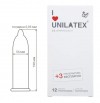 Ультратонкие презервативы Unilatex Ultra Thin - 12 шт. + 3 шт. в подарок фото 4 — pink-kiss