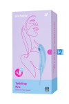 Голубой вакуум-волновой стимулятор клитора Satisfyer Twirling Pro фото 6 — pink-kiss