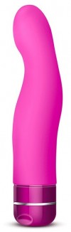 Ярко-розовый вибромассажер Gio - 20,3 см. фото 1 — pink-kiss