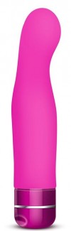 Ярко-розовый вибромассажер Gio - 20,3 см. фото 2 — pink-kiss
