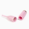 Розовый клиторальный стимулятор «Оки-Чпоки» с 2 сменными насадками фото 4 — pink-kiss