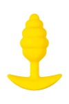 Желтая анальная втулка Vikki - 9 см. фото 1 — pink-kiss