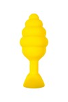 Желтая анальная втулка Vikki - 9 см. фото 3 — pink-kiss